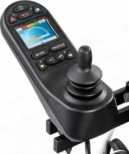 Meyra iCHAIR MC3 Elektrisch Rollstuhl 1.612 Schwarzer