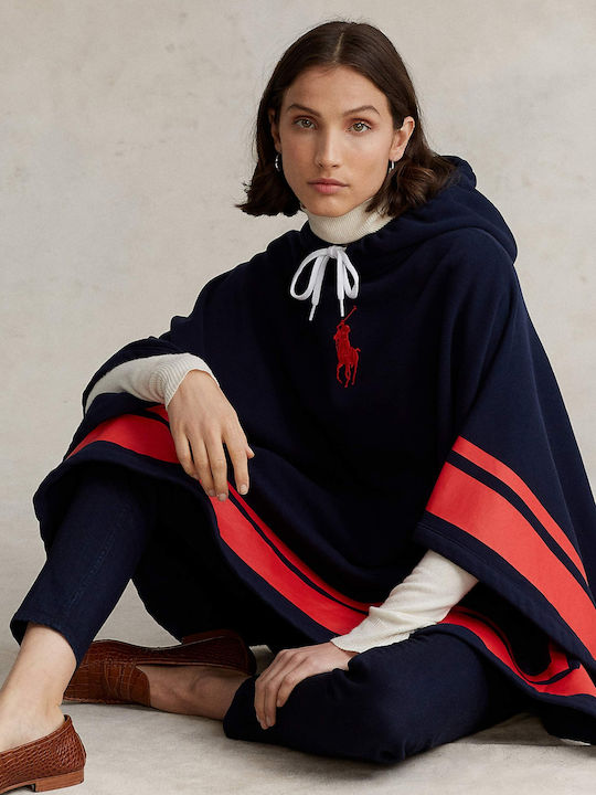 Ralph Lauren Navy Μπλε Γυναικείο Πόντσο