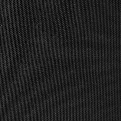 vidaXL Πανί Σκίασης Μαύρο 2.5x3m Ορθογώνιο από Ύφασμα Oxford