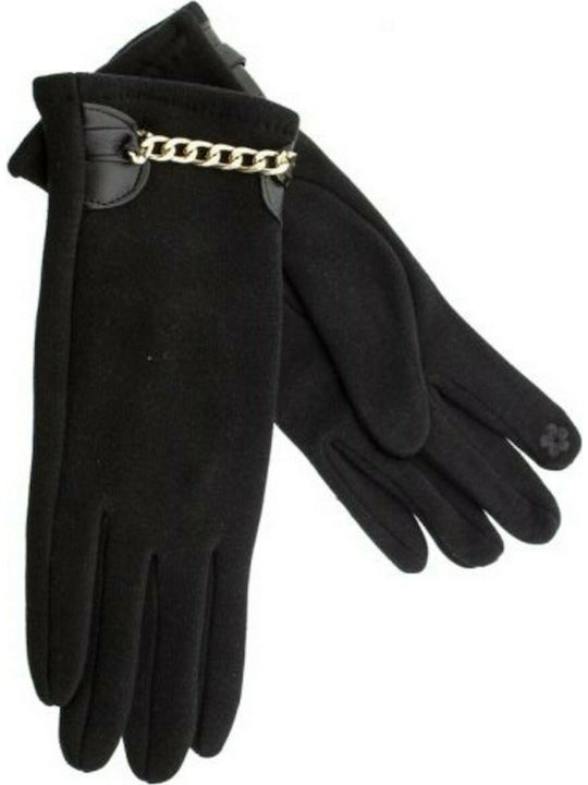 Verde 02-593 Μαύρα Γυναικεία Γάντια