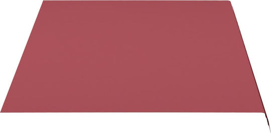 vidaXL Replacement Awning Burgundy with PU Coating 3x4.5m