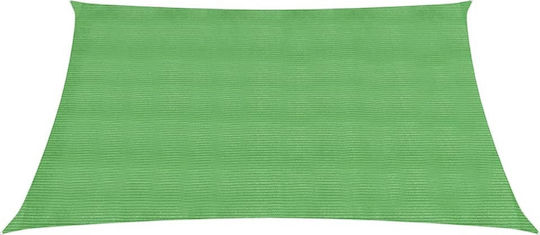 vidaXL Pătrat Umbrela Sail Verde Cu cerc 4.5x4.5m 160gr/m² confecționat din HDPE 160gr/m²
