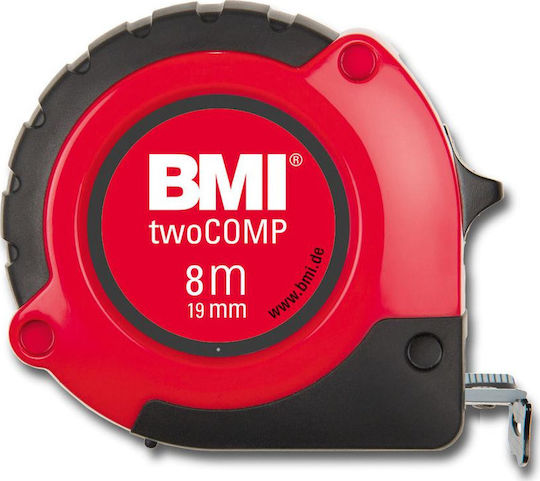 BMI Tools Banda de măsurat cu resetare automată 8m