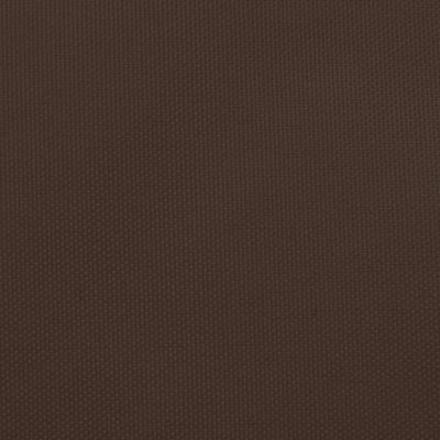 vidaXL Shade Sail Brown 3x4.5m Rectangle made of Oxford fabric