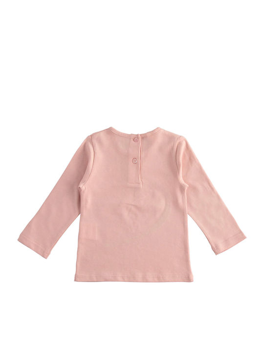 iDO Kids Blouse Long Sleeve Pink