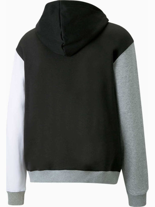 Combine Φούτερ με Κουκούλα Black /Grey