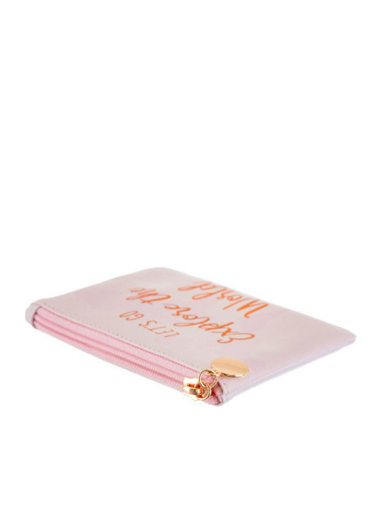 Sass & Belle World Explorer Kids Wallet with Coins with Zipper Pink
