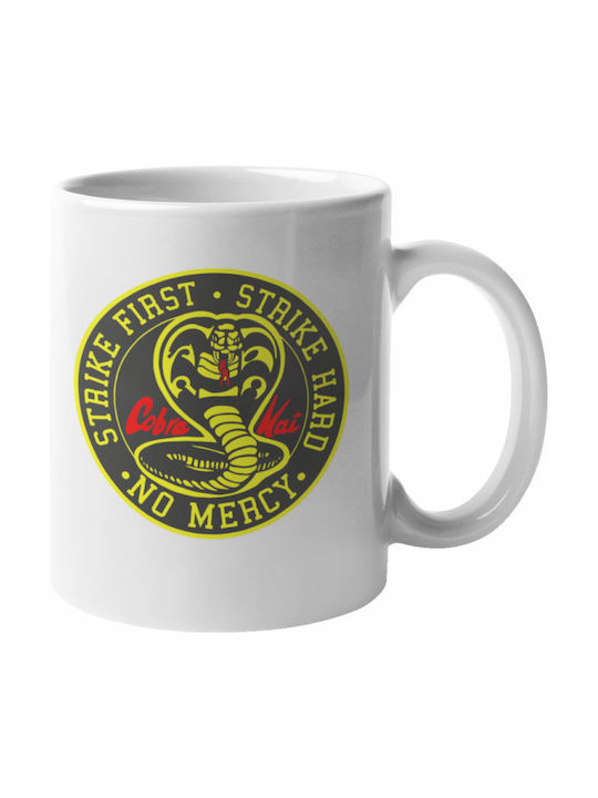 Cobra Kai Ceramic Cup White