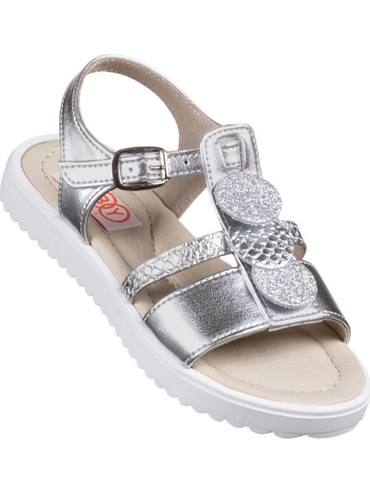 Aby Kinder Sandalen ABY Silber