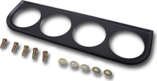 Car Console Triple Instrument Mount 52mm for 4 Instruments