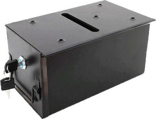 Drop Box Deck Box Metallisch Schwarz 22.5x20.4cm 1Stück