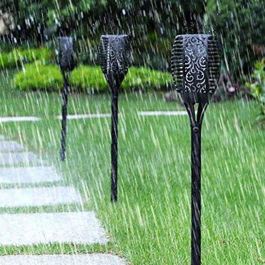 Spiked Solar Light Torch 9W with Photocell