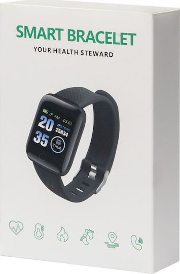 D13 36mm Smartwatch (Μαύρο)