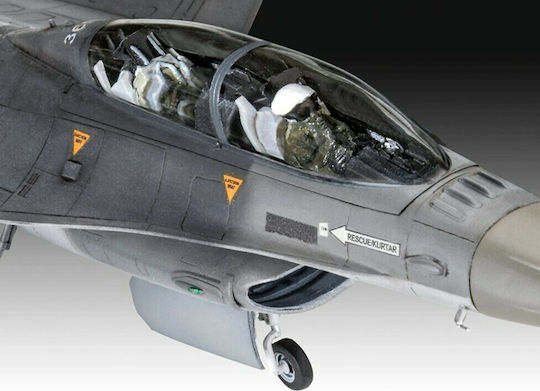 Revell Lockheed Martin F-16D Tigermeet 2014 Modeling Figure Airplane 130 Pieces in Scale 1:72