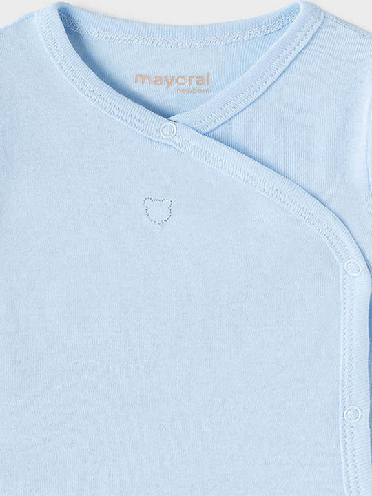 Mayoral Къс ръкав Светлосин