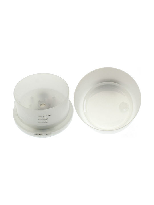 Led Συσκευή Αρωματοθεραπείας Aroma με Χρονοδιακόπτη Λευκή 300ml 4194