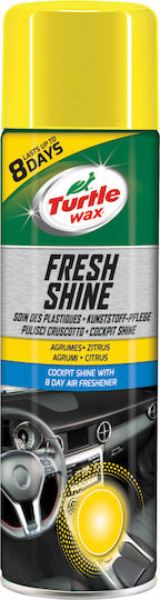 Turtle Wax Fresh shine Citrus Σπρέι Γυαλίσματος για Ταμπλό Αυτοκινήτου 500ml