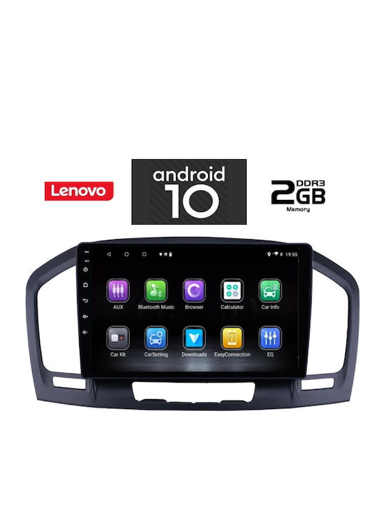 Lenovo Sistem Audio Auto pentru Opel Insemnări 2008-2013 (Bluetooth/USB/AUX/WiFi/GPS/Partitură) cu Ecran Tactil 9"