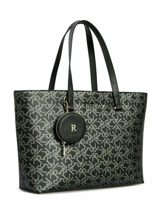 Replay Women's Bag Shopper Shoulder Black