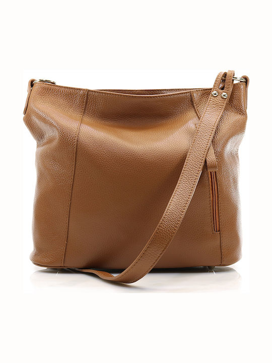 Passaggio Leather Leather Women's Bag Shoulder Tabac Brown