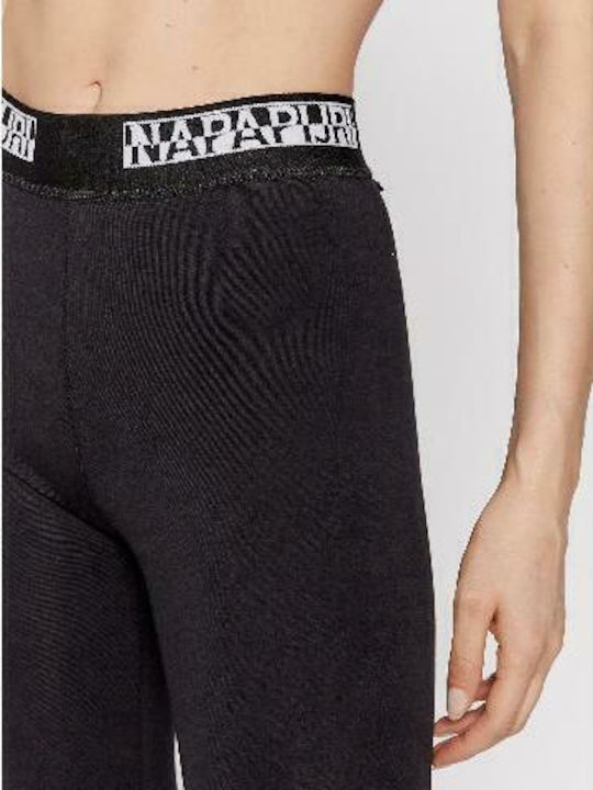 M-Box Schulung Frauen Gekürzt Leggings Schwarz