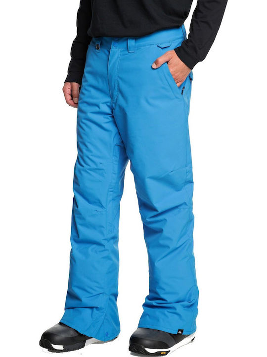 Quiksilver Estate EQYTP03116-BNR0 Pantaloni de schi și snowboard pentru bărbați Ski & Snowboard Albastru