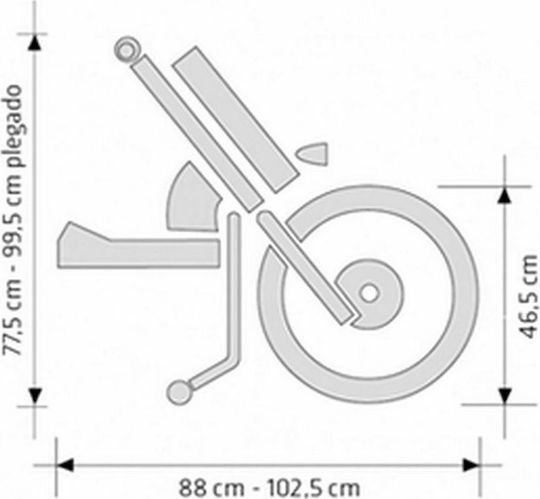 Batec Mobility Rapid 2 Voithima Anapirikou Amaksidiou Schwarz