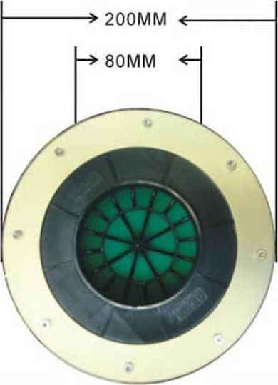 HKS Φιλτροχοάνη Κλειστού Τύπου JBR 8008 80mm Universal Μπλε