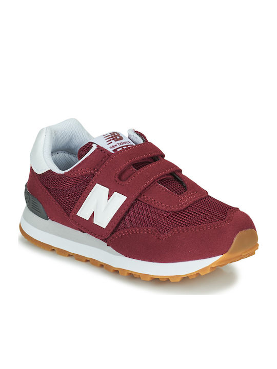 New Balance Kids Sneakers 515 with Scratch Burgundy