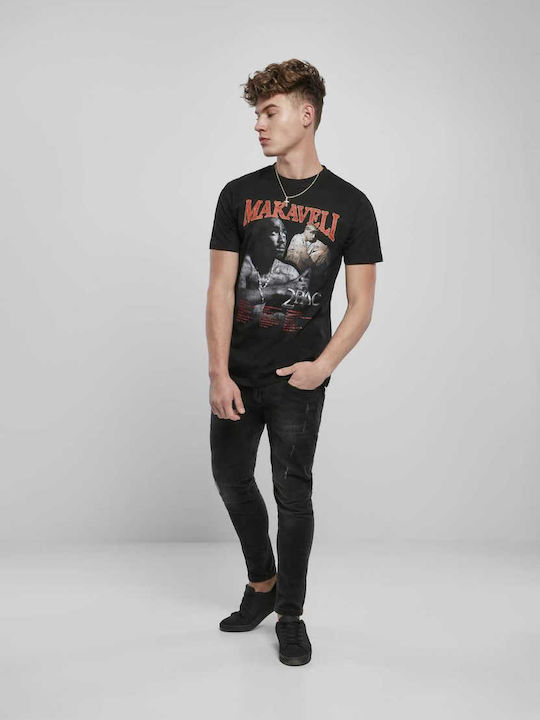 Tupac Makaveli MT1318 Tricou Negru