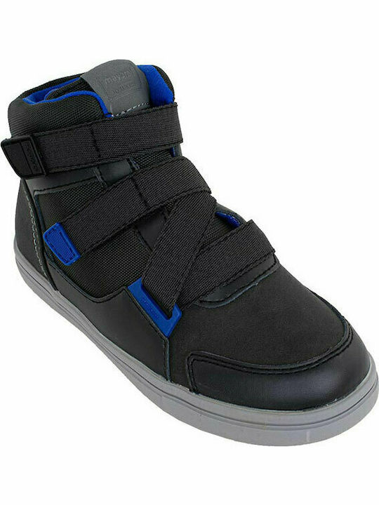 Mayoral Kids Sneakers High Anatomic with Scratch Navy Blue