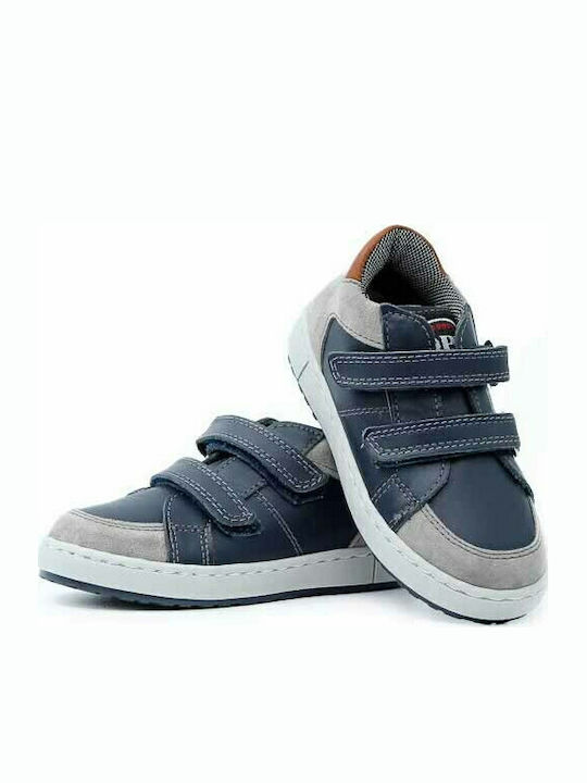SCR5466 Παιδικά Sneakers με Σκρατς Navy Μπλε