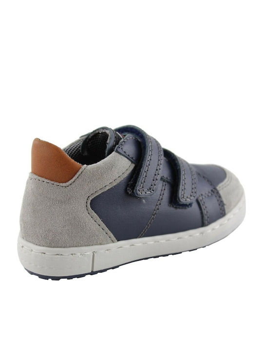 SCR5466 Παιδικά Sneakers με Σκρατς Navy Μπλε