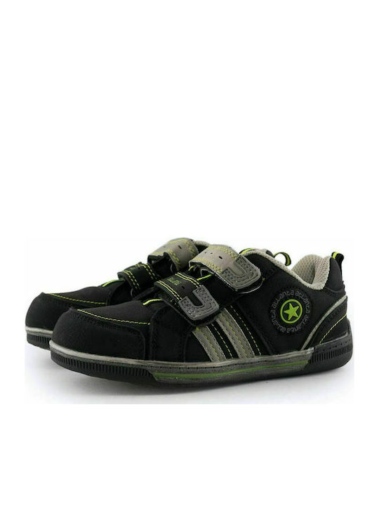 Love4shoes Încălțăminte Sport pentru Copii talpa joasa 9934 cu Scai Negre 31FW-0409-000001