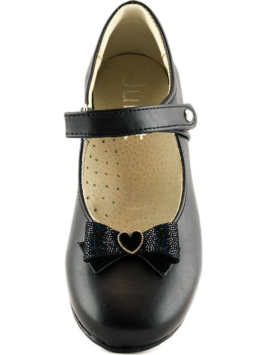 Деца Балеринки с Велкро Изкуствена кожа Черен