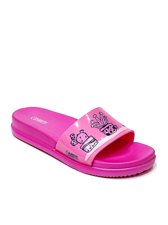 Cubanitas Kids' Slides Pink 11-284 11/284