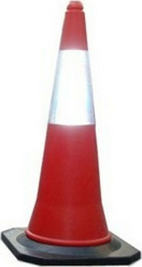 Plastic Cone Red H50cm