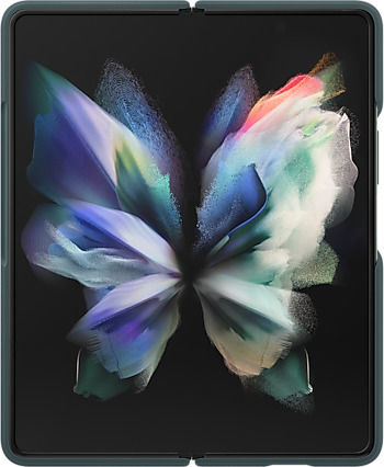 Samsung Back Cover Silicon Verde (Galaxy Z Fold 3)