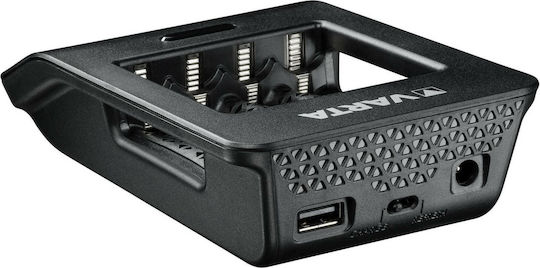 Varta LCD Smart Charger+ 4 Μπαταριών Ni-MH Μεγέθους AA/AAA Σετ με 4x AA 2100mAh