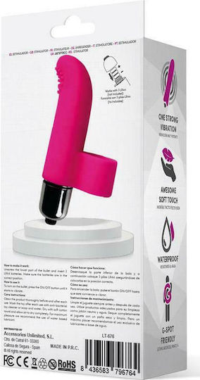 LateToBed Fingy Finger Bullet Δονητής Δακτύλου Pink