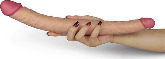 Lovetoy Ladykiller Doppelter Dildo Fleisch 36cm