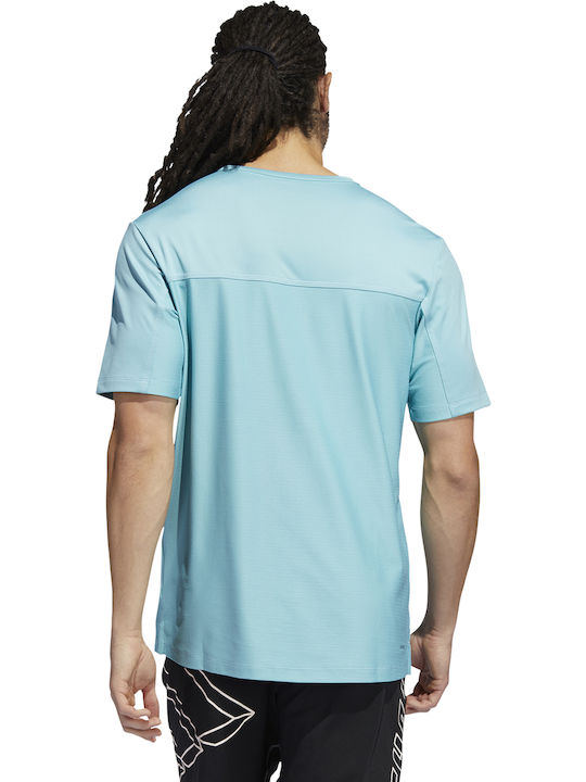 Adidas FB Hype Ανδρικό T-shirt MInt με Λογότυπο