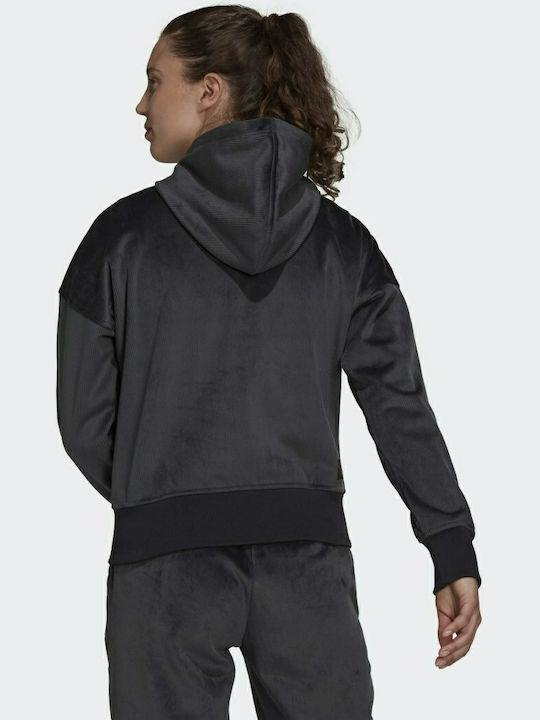 adidas Sportswear Future Icons Women's Hooded Cardigan Carbon