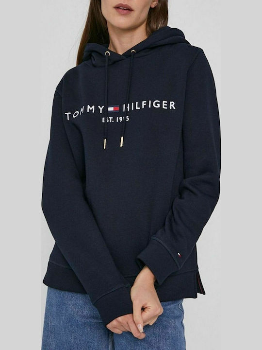 Women's Sweatshirt Hooded Navy Blue