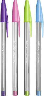 Bic Cristal Up Fashion Stift Kugelschreiber 1.6mm 895793 (Μiverse Farben)