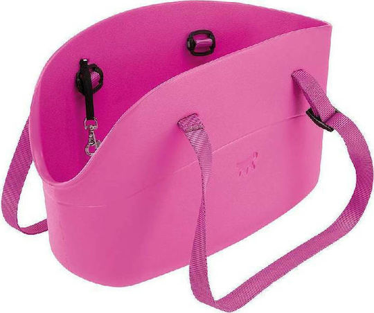 Ferplast Waterproof Dog Carrying Pink Shoulder Bag for 5kg Pets L35xW14xH22cm