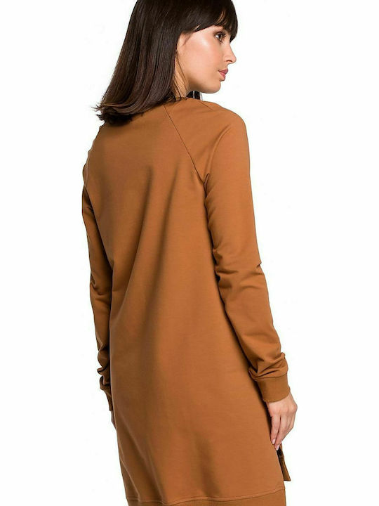 BeWear Women's Long Sweatshirt Brown