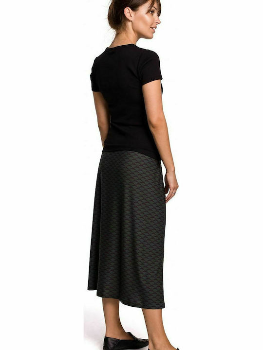 BeWear Midi Skirt in Green color