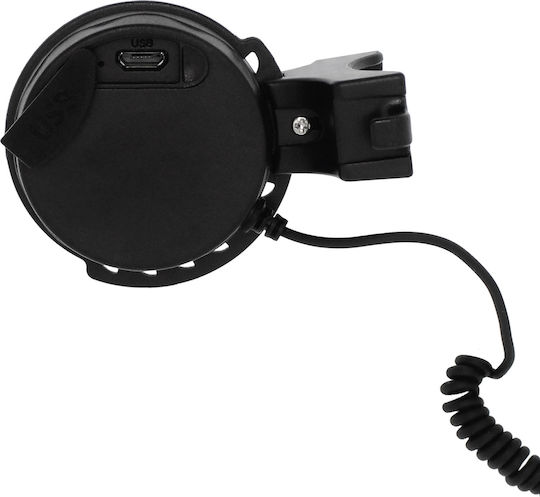 TWOOC-T002 Bicycle Horn Electric Black Waterproof Bicycle Horn 120db with 4 Different Sounds