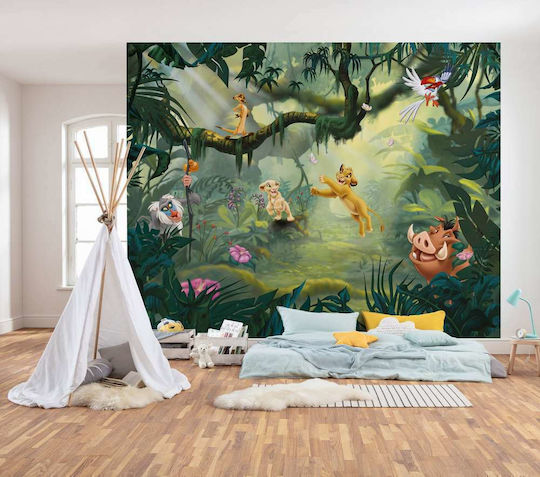 Komar Детски тапет Lion King Hakuna Matata Ш350xВ280cm Komar Детски тапет Lion King Hakuna Matata Ш350xВ280cm